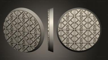 Bases Miniatures bases 100mm 015 3d model