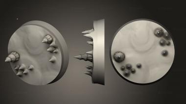 Bases Moulderbloom Fungaren 30mm A 011 3d model