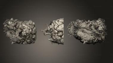 Bases Nature Platforms Set Jungle 3d model