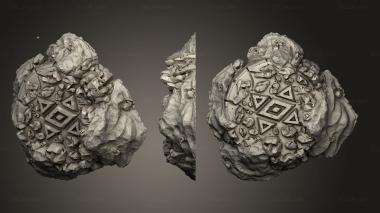 Bases On Ancient Sands Hero Base 35mm 3d model