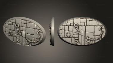 Bases Oval 60x35 3d model
