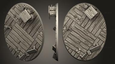 Bases Oval 92x120mm 3d model