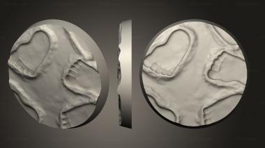 Bases Overlords 30mm A 011 v2 3d model