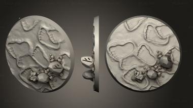 Bases Overlords 30mm A 024 v2 3d model