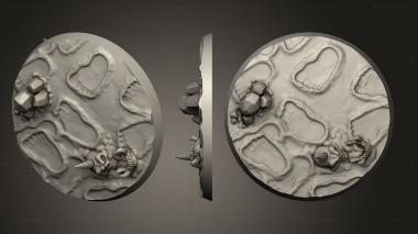 Bases Overlords 30mm A 026 v2 3d model