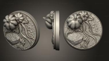 Bases Pumpkin Base 254 3d model
