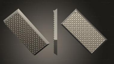 Bases rectangle 50x25mm base indr 02 3d model