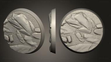 Bases Return to Land 40mm 3 3d model