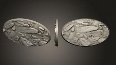 Bases Return to Land oval 3 3d model