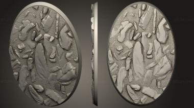 Bases Return to Land oval 4 3d model