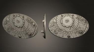 Bases Roadside Oval 170x105 3d model