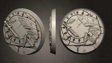 Bases Roadside Round 40 ver1 3d model
