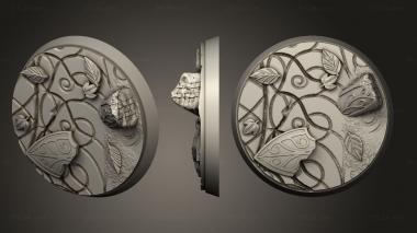 Bases Roadside Round 40 ver2 3d model
