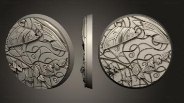 Bases Roadside Round 50 ver2 3d model
