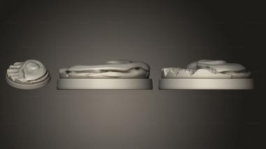 Bases Rock Alcove Base254 3d model