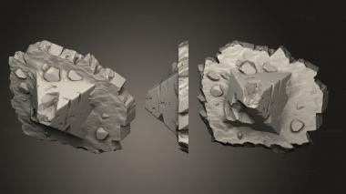 Bases Rock Egyptian Ruins Rock Egyptian Ruins Part 2 3d model
