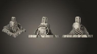 Bases Rock Steampunk Stones Part 1 003 3d model