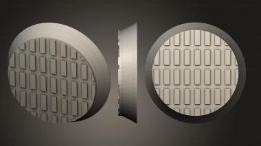 Bases round 20mm base indr 100 3d model