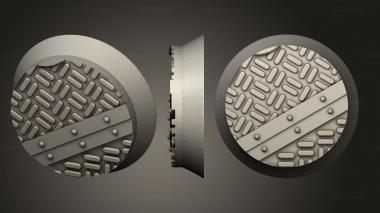 Bases round 20mm base indr 108 3d model