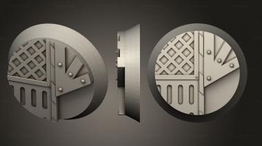Bases round 20mm base indr 116 3d model