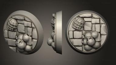 Bases Round 25 ver3 3d model