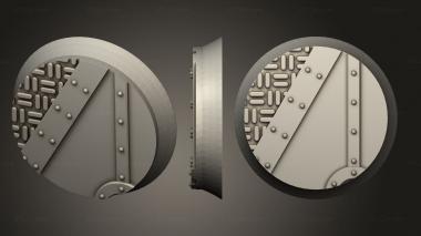 Bases round 25mm base indr 35 3d model
