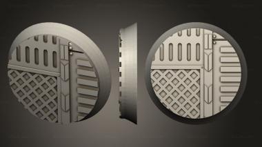 Bases round 25mm base indr 66 3d model