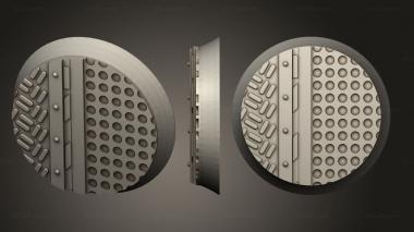 Bases round 25mm base indr 67 3d model