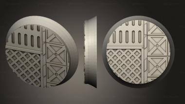 Bases round 25mm base indr 69 3d model