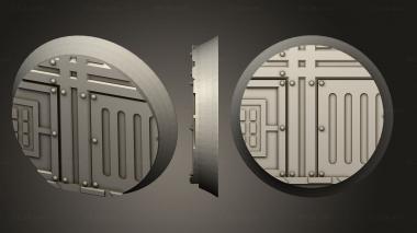Bases round 25mm base indr 77 3d model