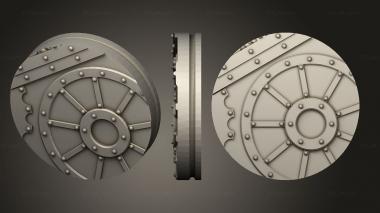 Bases round 25mm infinity indr v02 3d model