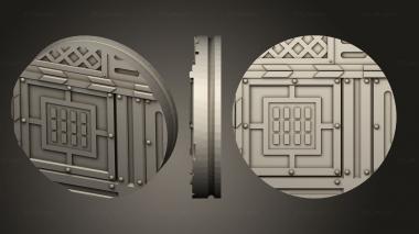 Bases round 25mm infinity indr v07 3d model