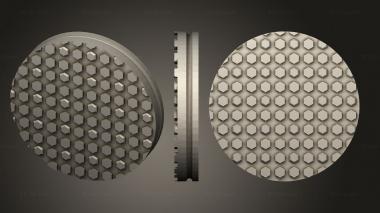 Bases round 25mm infinity indr v28 3d model