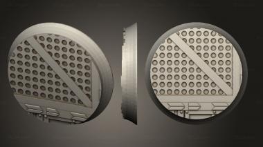Bases round 28mm base indr 27 3d model