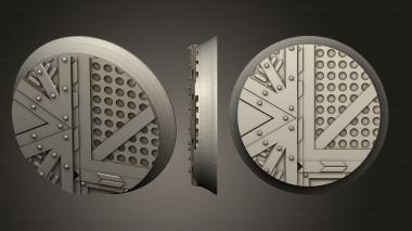 Bases round 28mm base indr 43 3d model
