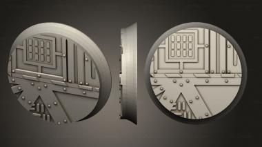 Bases round 28mm base indr 47 3d model