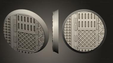 Bases round 32mm base indr 30 3d model