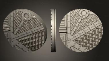 Bases round 40mm infinity indr v30 3d model