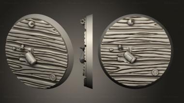 Bases Round 40mm ver4 3d model