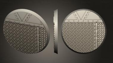 Bases round 50mm base indr 08 3d model