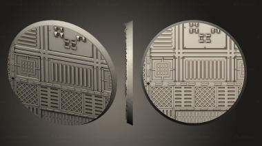 Bases round 64mm base indr 02 3d model