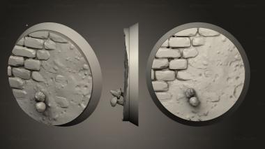 Bases Round Base 25mm 01 001 3d model