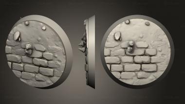 Bases Round Base 25mm 01 005 3d model