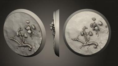 Bases Round Base 25mm 01 018 3d model