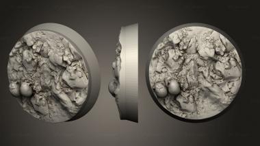 Bases Round Bases 32mm 22 3d model