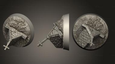 Bases Round Bases 32mm 29 3d model