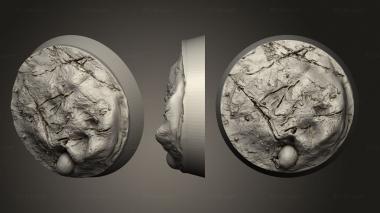 Bases Round Bases 32mm 34 3d model