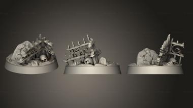 Bases Round Bases 32mm 37 3d model