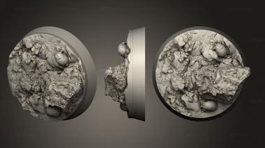 Bases Round Bases 32mm 42 3d model