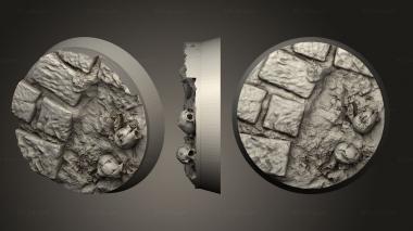 Bases Round Bases 32mm 46 3d model